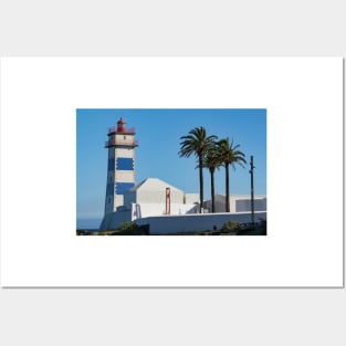 Cascais Lighthouse Posters and Art